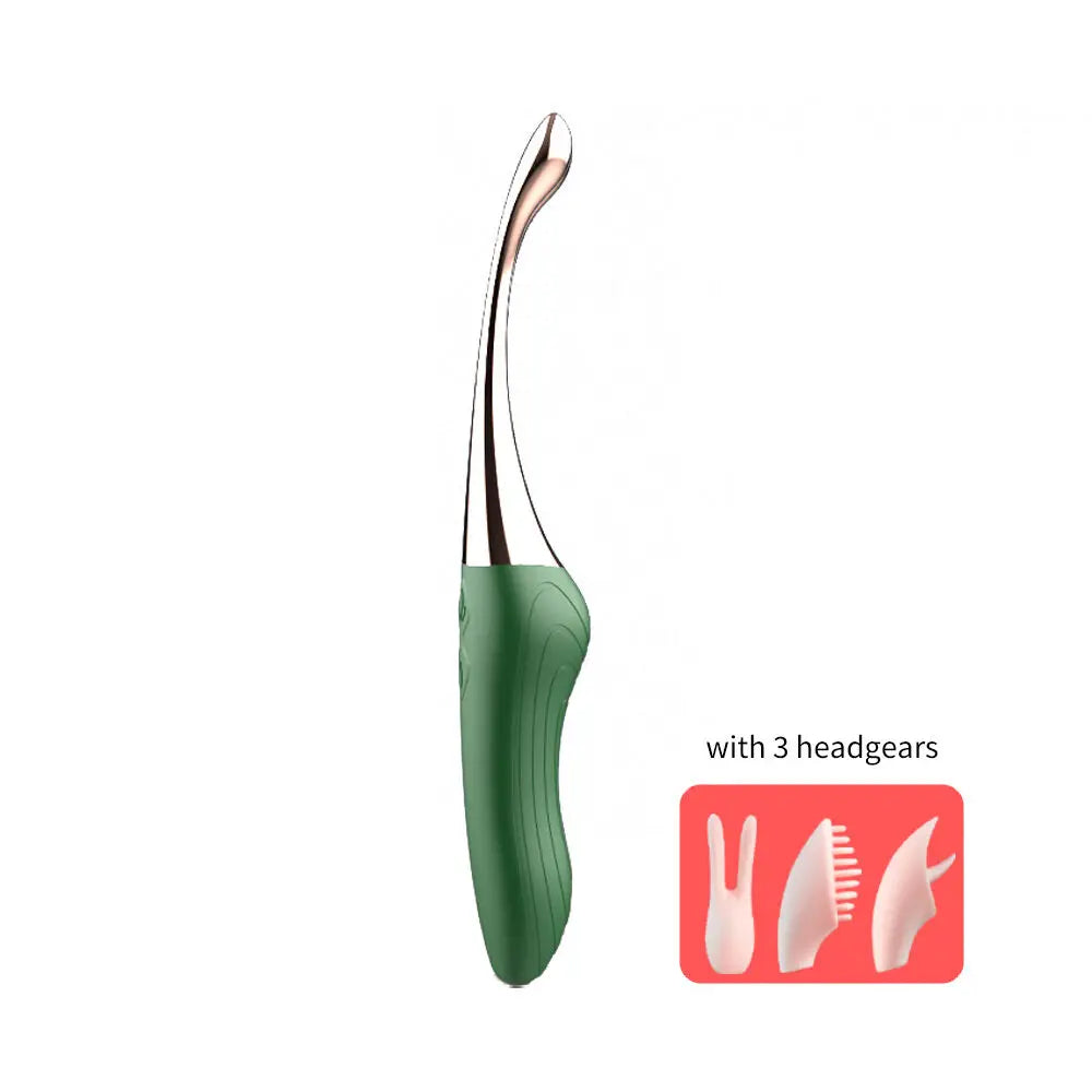 Vibrador de punto G potente de alta frecuencia, estimulador de clítoris y pezón, masturbador, masajeador, juguetes sexuales para mujeres adultas.