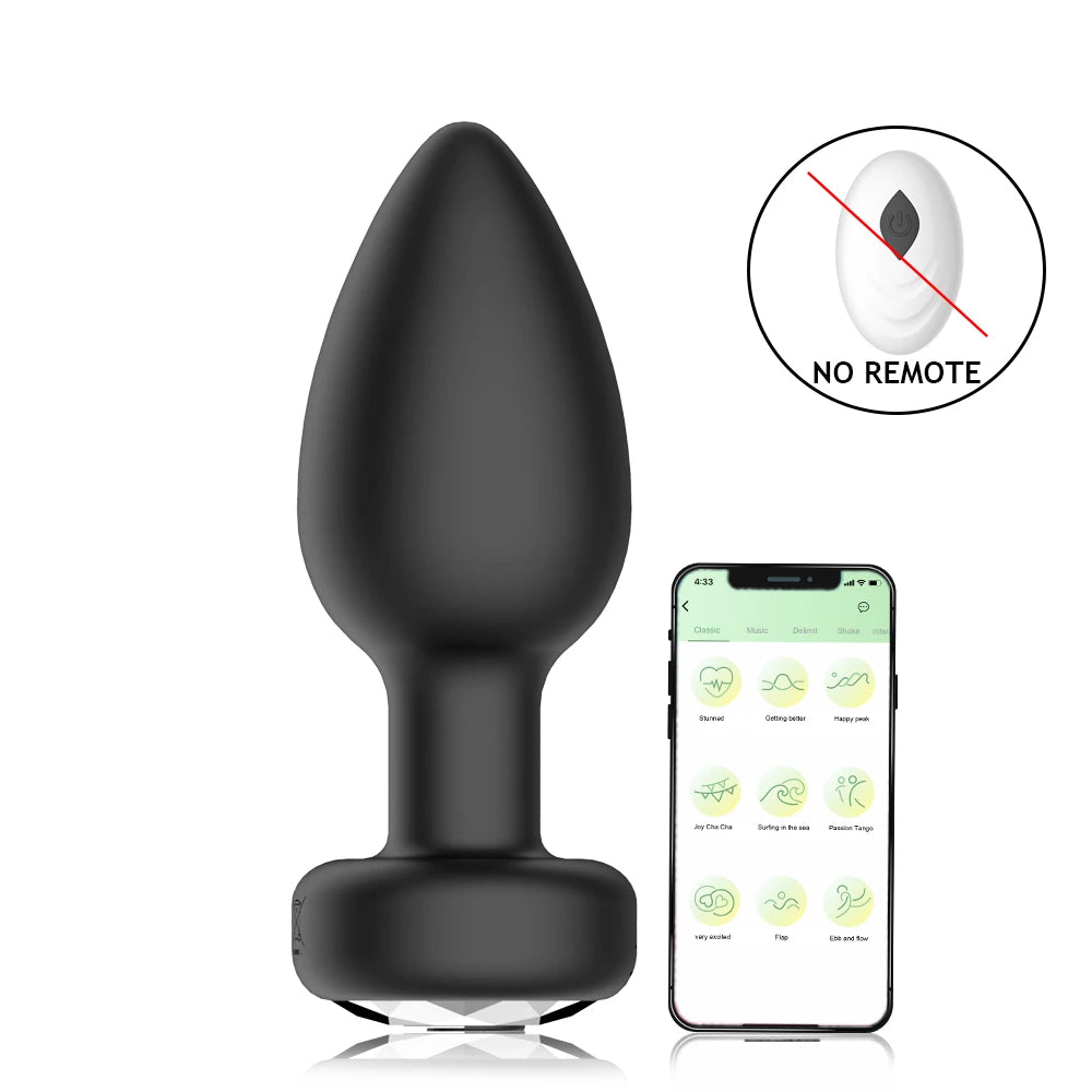Vibrador anal para hombre con 10 vibraciones y control inalámbrico, juguete sexual para parejas, masajeador de próstata, productos para adultos y homosexuales.