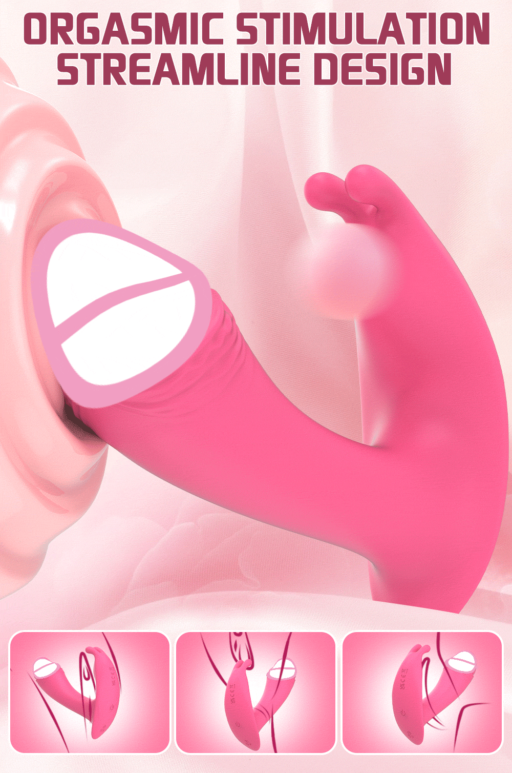 Vibrador vaginal con control por Bluetooth para masturbación femenina, estimulador de clítoris, vibrador portátil, productos eróticos para adultos.