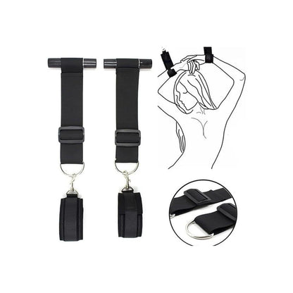 Columpio SM BDSM con esposas - Kit de ataduras para parejas para juegos de rol de adultos
