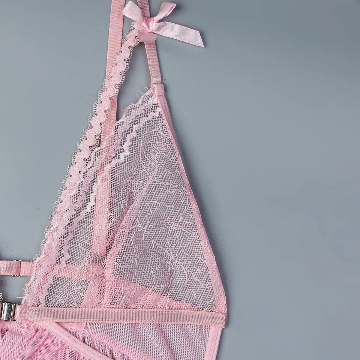 Lencería sexy para mujer, ropa interior erótica transparente, camisón con tanga, ropa de dormir