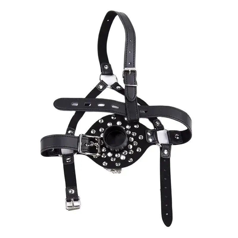 Mordazas de bola transpirables BDSM con junta tórica, mordaza bucal, bola fetiche para mujeres y hombres, de cuero, fijación oral, coqueteo, rol de cosplay, juguetes sexuales