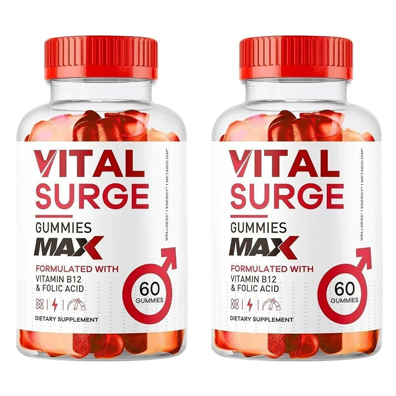 Gomitas masculinas Vital Surge Testo: suplemento para la mejora masculina Vital Surge que potencia el rendimiento y la potencia.