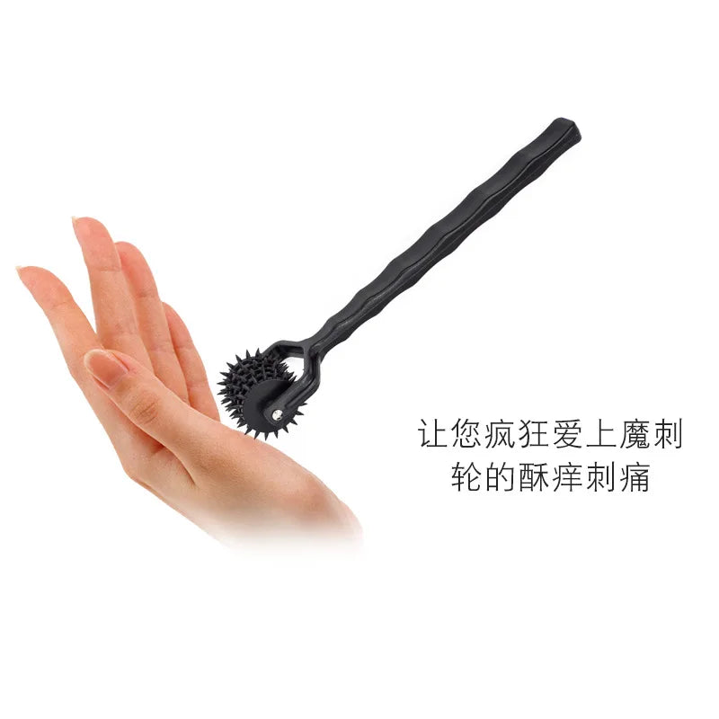 BDSM Slave Fetisch Spiele für Erwachsene Körper Nippel Schamlippen Massage Stimulator Sexspielzeug für Paare Pin Wheel Gear Roller Erotische Flirt-Tools