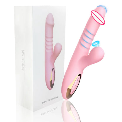 Vibrador para mujeres, estimulador de clítoris, punto G, masajeador vaginal, consolador oscilante, juguetes sexuales para mujeres.