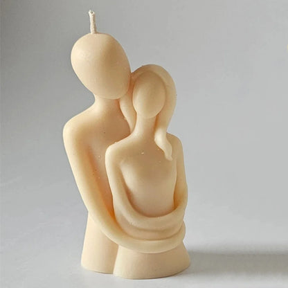 Vela perfumada 3D para hombres y mujeres, ideal para parejas, amantes, regalos festivos únicos.