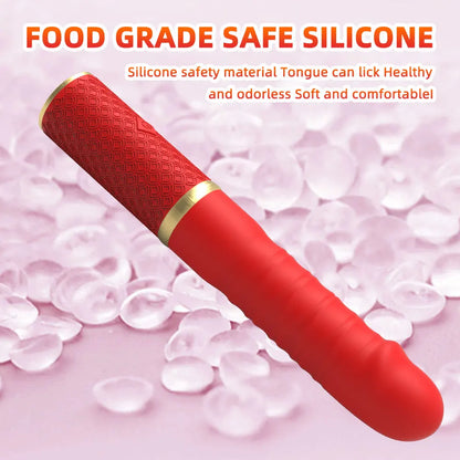 Sex Machine Stoßender Dildo Vibrator Sexspielzeug für Erwachsene für Frauen Männer G-Punkt Klitoris Analspiel Großer Saugnapf Analspielzeug für Paare