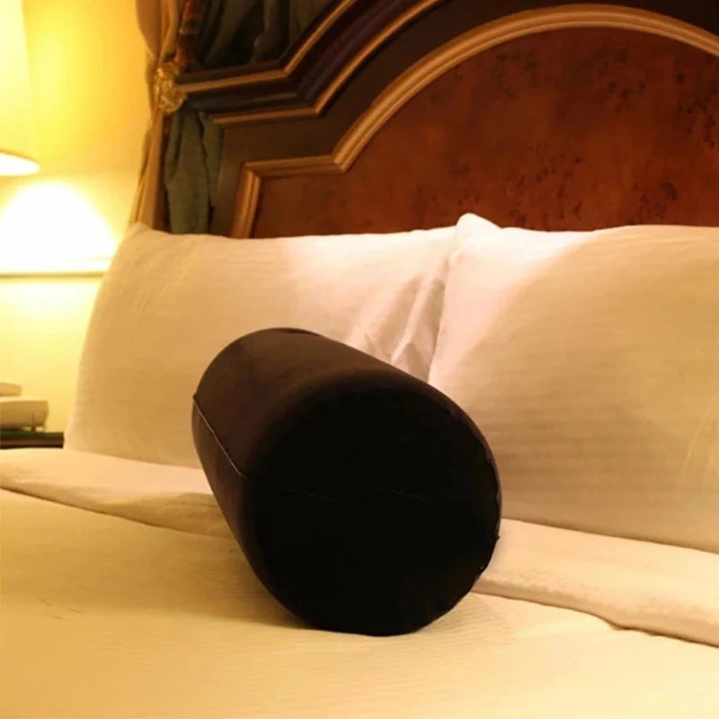 Weibliches Masturbationskissen, Sexspielzeug für Paare, Unterstützung bei Sexpositionen, multifunktionales, tragbares, zylindrisches Kissen mit Lochvibrator