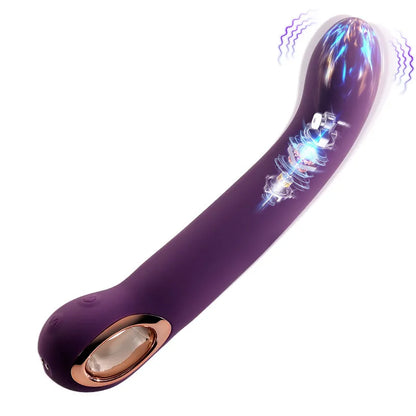 Consolador vibrador potente con vibración multifrecuencia, resistente al agua, estimula el punto G y el clítoris. Productos para adultos. Masajeadores vibratorios para mujeres.