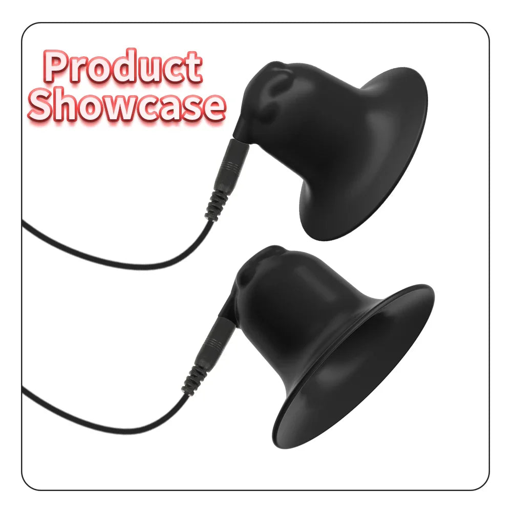 BDSM-Elektrode, Brustclip, Nippelspielzeug für Frauen und Männer, Paare, Stromschlag, Vorspiel, Flirten, Sexspielzeug mit medizinischem Thema für das Vergnügen