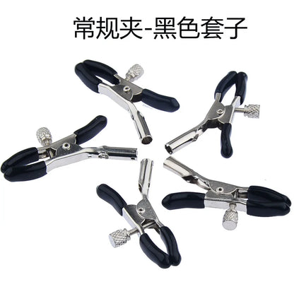 Pinzas para pezones BDSM, juegos para adultos, pinzas para pezones para mujeres, accesorios estimuladores, masajeadores, juguetes sexuales de bondage para mujeres y parejas.