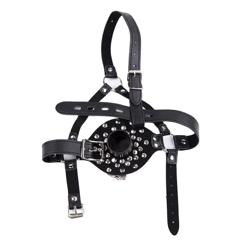 Mordazas de bola transpirables BDSM con junta tórica, mordaza bucal, bola fetiche para mujeres y hombres, de cuero, fijación oral, coqueteo, rol de cosplay, juguetes sexuales