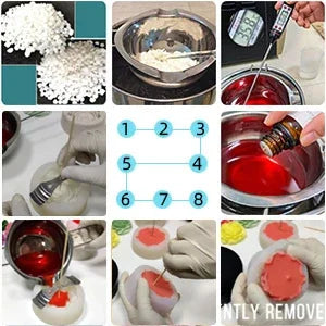 Molde romántico de silicona con forma de rosa para hacer tú mismo, cera de vela, piedra aromática, artesanía, regalo de boda, decoración del hogar, adorno de San Valentín