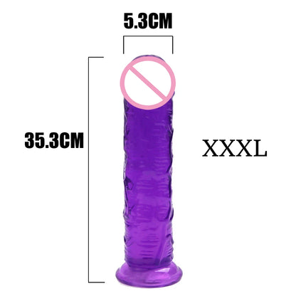 Dildo Anal Plug Dilldo? für Frauen Butt Cock Sex Toys Butt Frau Penis Dilbo? 18 Realistische Strapon Dildos Strap-on Erwachsene Glas