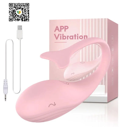 Drahtloser Bluetooth-App-Vibrator mit Fernbedienung für Frauen, Klitorisstimulator, G-Punkt-Massagegerät, Sexspielzeug für Frauen und Erwachsene, Höschen