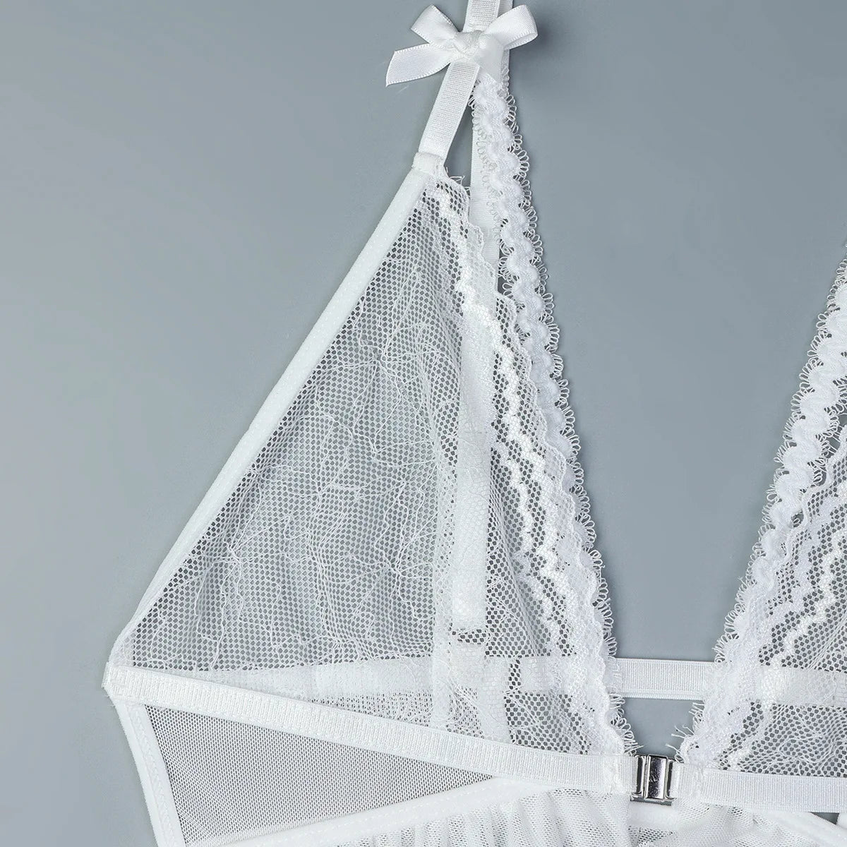 Lencería sexy para mujer, ropa interior erótica transparente, camisón con tanga, ropa de dormir