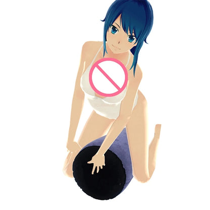 Weibliches Masturbationskissen, Sexspielzeug für Paare, Unterstützung bei Sexpositionen, multifunktionales, tragbares, zylindrisches Kissen mit Lochvibrator