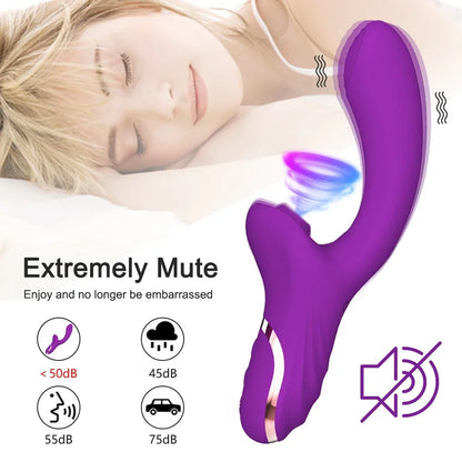 Vibrador potente femenino de 10 frecuencias, estimulación del clítoris, penetración vaginal, masturbación y orgasmos, juguetes sexuales.