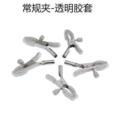 Pinzas para pezones BDSM, juegos para adultos, pinzas para pezones para mujeres, accesorios estimuladores, masajeadores, juguetes sexuales de bondage para mujeres y parejas.