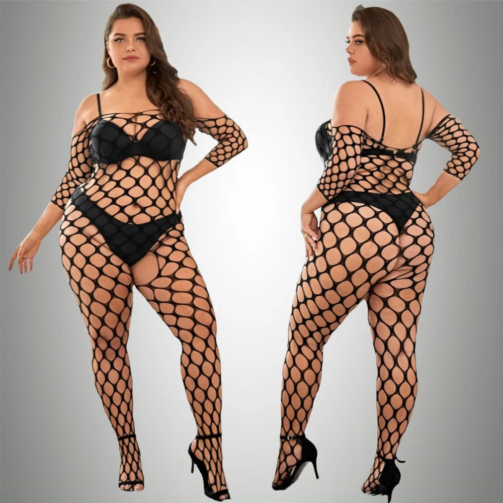 Damen Sexy Dessous Nachtwäsche Nachtwäsche Bodystocking Bodysuit Transparente Plus Size Leder Dessous Korsett Damen Sexy Dessous Set