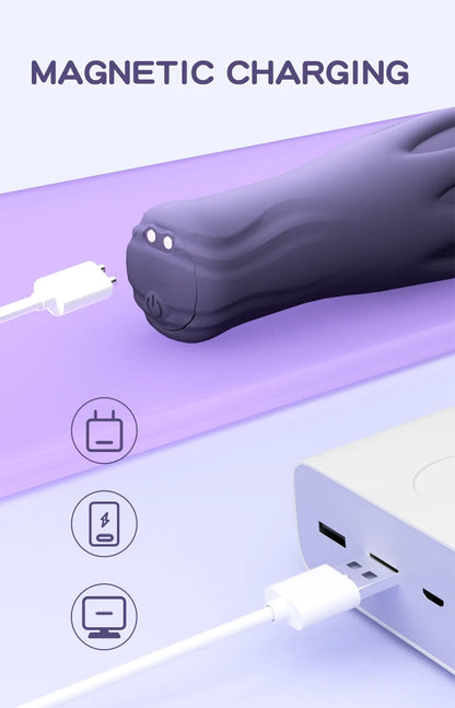 Masturbador masculino vibrador, vibrador para glande, masajeador eléctrico de pene, ejercitador retardante, estimulador de vibraciones, juguetes sexuales para adultos.