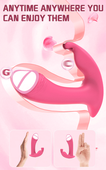 Vibrador vaginal con control por Bluetooth para masturbación femenina, estimulador de clítoris, vibrador portátil, productos eróticos para adultos.