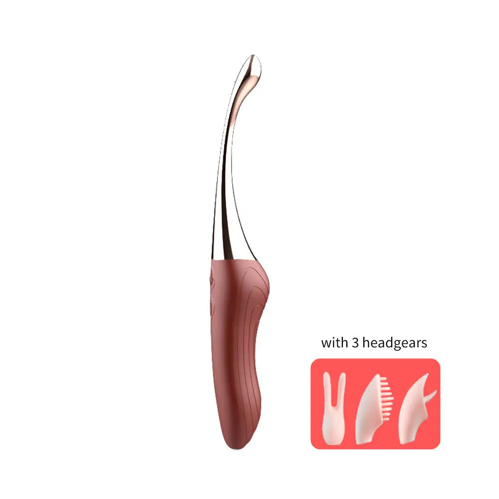 Vibrador de punto G potente de alta frecuencia, estimulador de clítoris y pezón, masturbador, masajeador, juguetes sexuales para mujeres adultas.