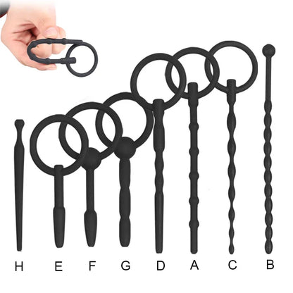 Sex Toys Urethra Catheter Penis Tube Cock Plug Urethral Stretch Urethral Sound Man Chastity Masturbator Adult Sex Toys for Men