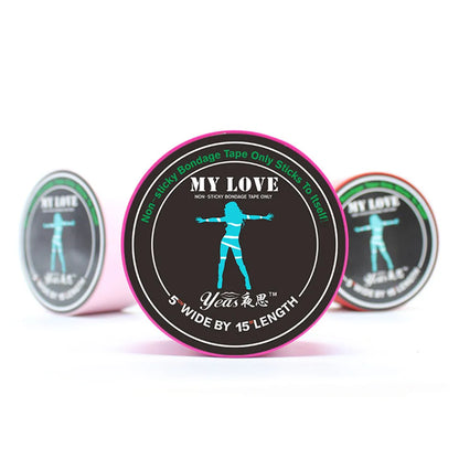 BDSM Elektrostatisches Bondage-Klebeband, Körpergeschirr, gebundene Fesseln, Bündel, Rollenspiele, Spaß für Erwachsene, Sklavenspiel, erotisches Sexspielzeug