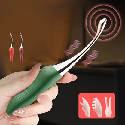 Vibrador de punto G potente de alta frecuencia, estimulador de clítoris y pezón, masturbador, masajeador, juguetes sexuales para mujeres adultas.