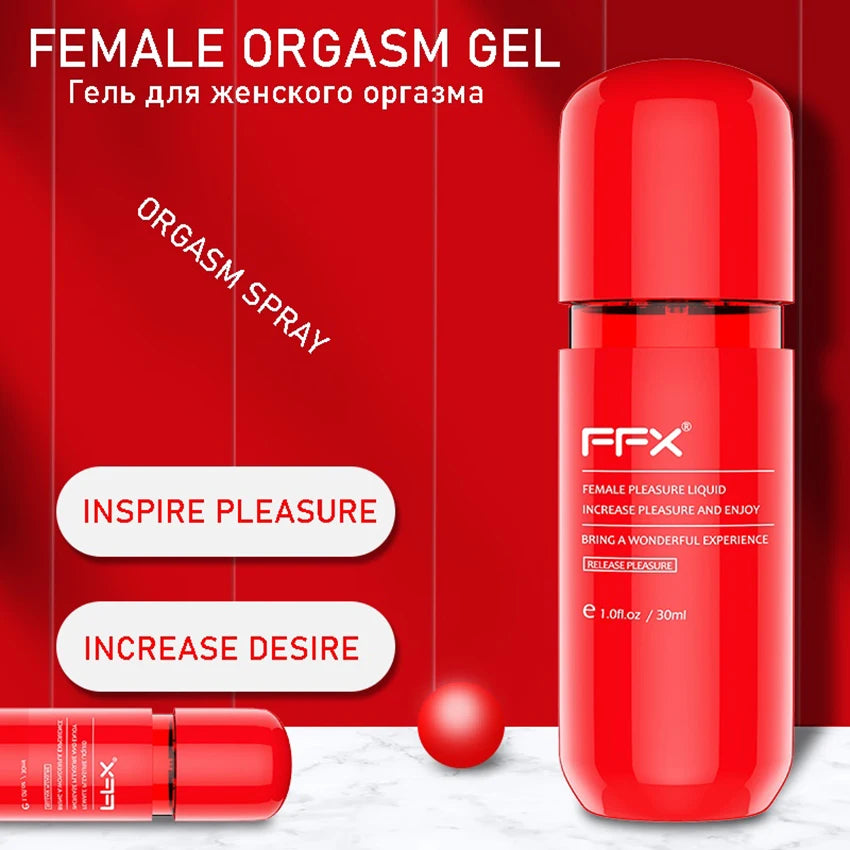 Weibliches Orgasmus-Gel, Vaginales Klitoris-Stimulationsöl, flüssiges Sex-Orgasmus-Gleitmittel für Frauen, Sex-Spray für erwachsene Paare ab 18 Jahren