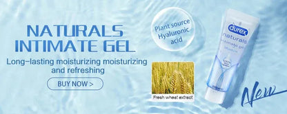 Durex 50 ml Gleitmittel auf Wasserbasis, Anal-Masturbations-Gleitmittel, Penis-Gel, Massageöl, Vaginal-Sexprodukte für Paare