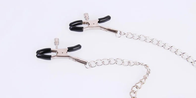 Pinzas para pezones BDSM, juegos para adultos, pinzas para pezones para mujeres, accesorios estimuladores, masajeadores, juguetes sexuales de bondage para mujeres y parejas.