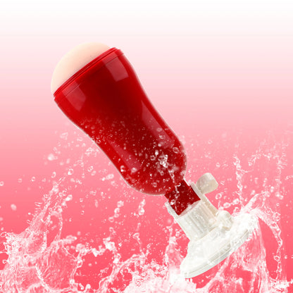 Männlicher Masturbator Echte Pussy für Männer Vaginalmassagegerät Penispumpe Eichel Saugtrainer Sexspielzeug Erwachsene 18+ Erotikproduktmaschine