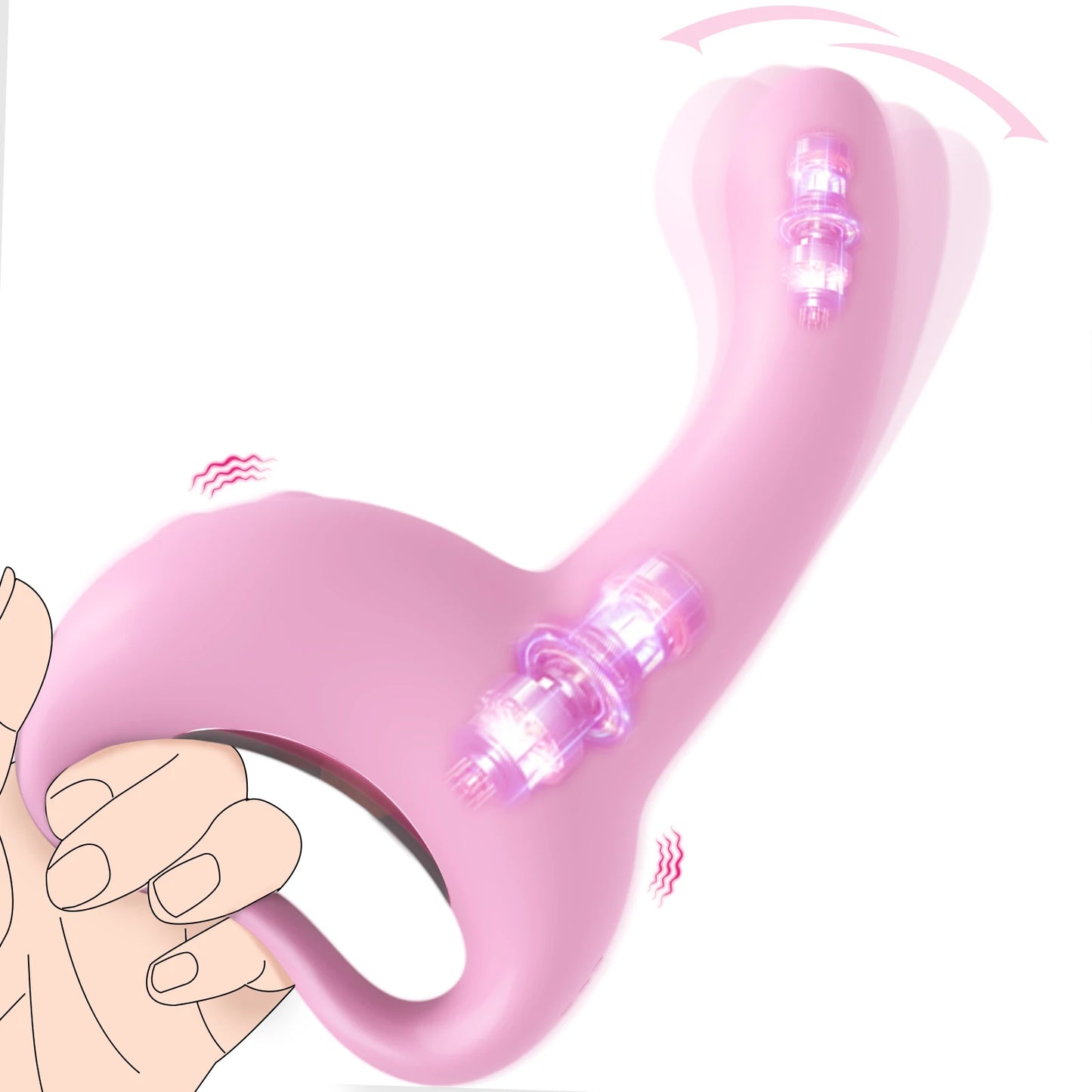 Griff Prostata Massager G-Punkt Finger Vibrator Sex Spielzeug Für Männer Wackeln Männliche Masturbation Stimulator Anal Dildo Für Homosexuell Sissy