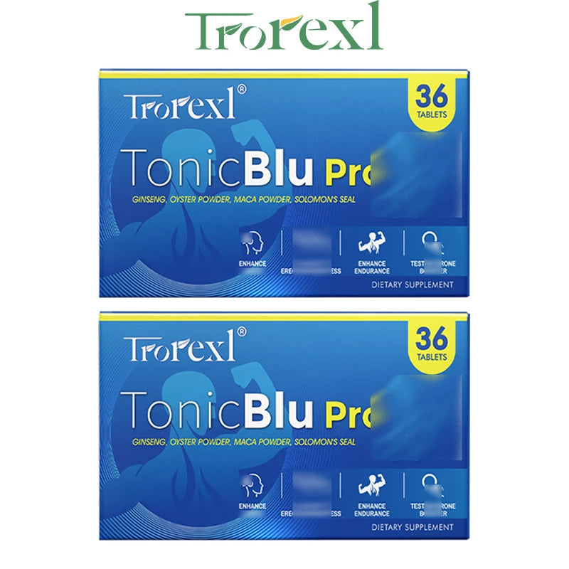 36-360 Pastillas Azules, Producto de Salud para Hombres, Fórmula Clínicamente Probada