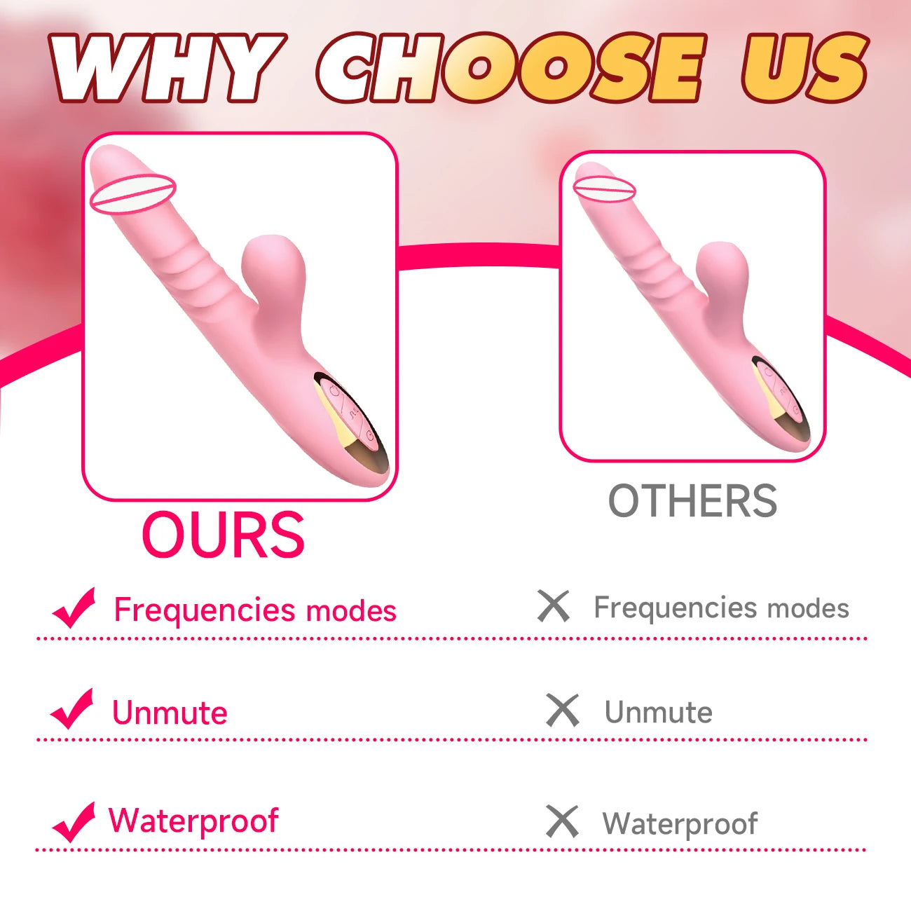 Vibrador para mujeres, estimulador de clítoris, punto G, masajeador vaginal, consolador oscilante, juguetes sexuales para mujeres.