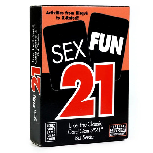 Juego de cartas Sex Fun 21 para adultos, 56 piezas