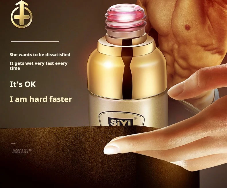 Aceite para agrandar el pene, potenciador del crecimiento y el tamaño, aceite de masaje afrodisíaco para aumentar el rendimiento y el placer sexual.