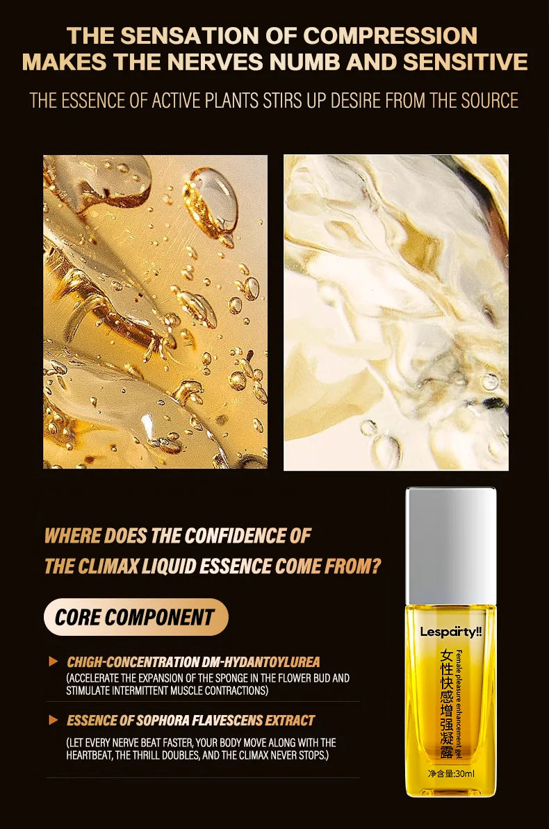 Gel para el orgasmo femenino, potenciador del deseo sexual, juguete sexual para mujeres, gotas líquidas excitantes para el orgasmo, aceite reafirmante vaginal, la mejor opción.