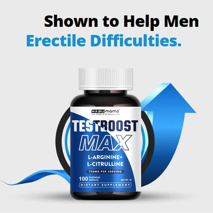 Ultimatives Potenzmittel für Männer | Klinisch bestätigt | 100 Tabletten für Energie, Ausdauer und Vergrößerung | Vegan | Diskreter Versand