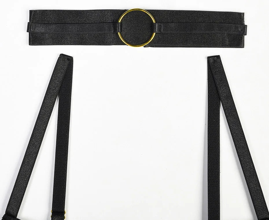 Conjunto de lencería sexy JSY para mujer, ropa interior corporal, camisón de malla transparente, ropa de dormir, lencería erótica, disfraces porno