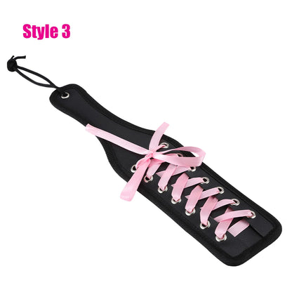 BDSM Cuero SP Adulto Coqueteo Herramienta Piel Raqueta Juguetes Sexys Sm Castigo Juego Íntimo Pareja Azotes Coqueteo Juguetes Sexuales Para Mujeres