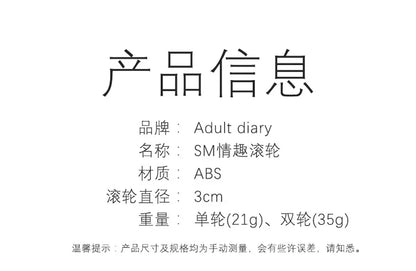 BDSM Slave Fetisch Spiele für Erwachsene Körper Nippel Schamlippen Massage Stimulator Sexspielzeug für Paare Pin Wheel Gear Roller Erotische Flirt-Tools