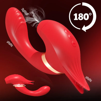 Vibrador de varita mágica de doble vibración para mujeres, masajeador vaginal, consolador, estimulador de clítoris femenino, masturbador, juguete sexual para adultos 18