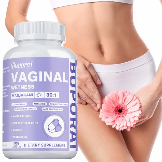Suplementos para la humedad vaginal: para el equilibrio hormonal femenino, el equilibrio del pH femenino y la salud vaginal.