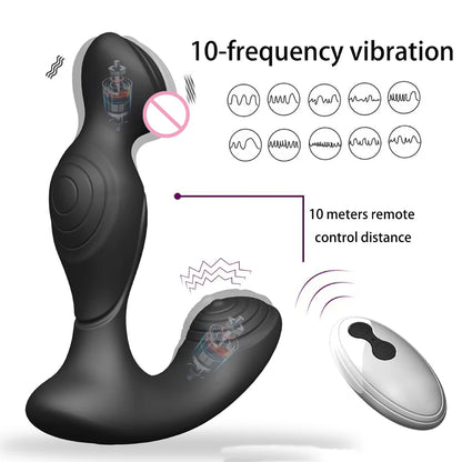 Juguetes sexuales, vibradores anales, herramientas de masturbación para hombres, vibradores para sexo gay, masajeador de próstata, estimulador anal, tapón anal para adultos.