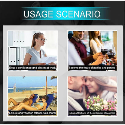 Pheromone Perfume Spray for Men to Attract Women,Long Lasting Glamour Cologne,Sexy Charm Fragrance,Social Dating Seductive Scent