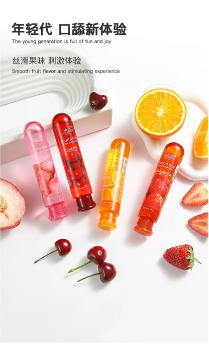 Gleitmittel mit Erdbeergeschmack, Sex-Gleitmittel, Gleitmittel auf Wasserbasis, Oralsex, Analsex, Masturbation, fruchtiges Gleitmittel, 30 ml