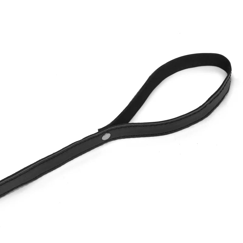 BDSM Halsband Leder und Leine Plüsch Fetisch Bondage Sex Halskette SM Spielzeug Fesseln Sexspielzeug für Erwachsene Paare Spiele